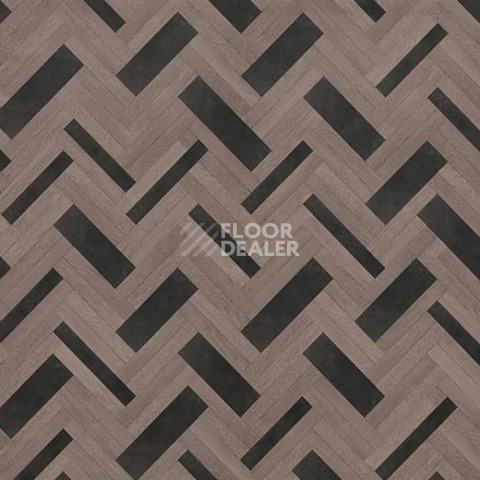 Линолеум Forbo Modul'up Compact Wood 9209UP43C dark hybrid wood concrete фото 1 | FLOORDEALER